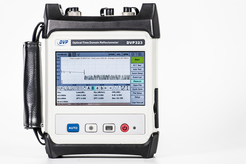 Optical Time Domain Reflectometer Otdr 1310 1550Nm - DVP323 1310/1550nm 34/32dB SM Penguji Serat