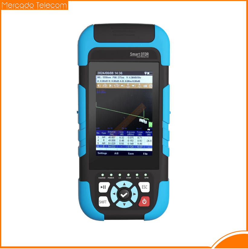 Optical Time Domain Reflectometer Otdr 1310 1550Nm - Penguji Serat Optik Mini OTDR, 1310/1550nm,