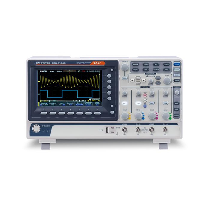 Digital Storage Oscilloscope 4 Channel 100Mhz - GDS-1104B Osiloskop Digital Portabel 4-Channel 100MHz