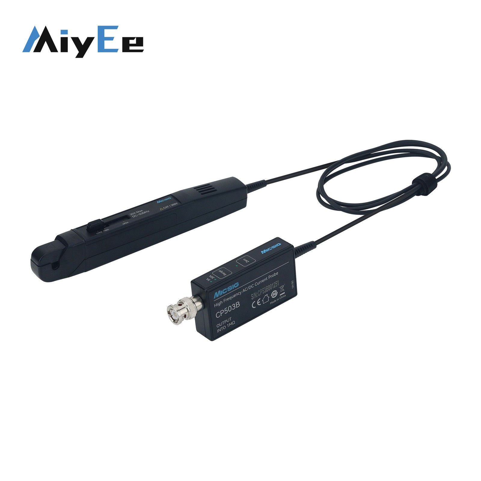 Micsig CP503B 50MHz 5A/30A Pro - Current Probe Ac Dc 50Mhz Oscilloscope ulasan dan harga