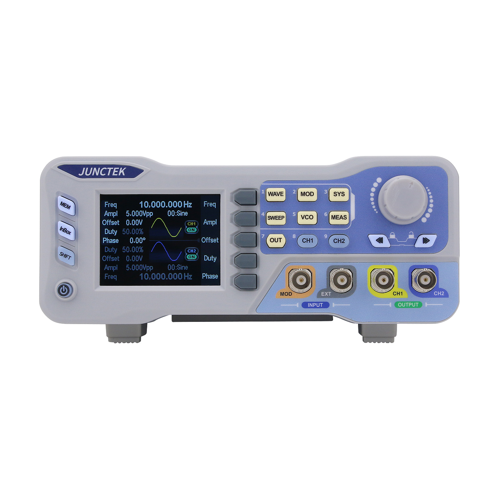 JDS8060 60MHz Fungsi DDS Salur - Dual Channel Arbitrary Waveform Function Generator 60Mhz ulasan dan harga