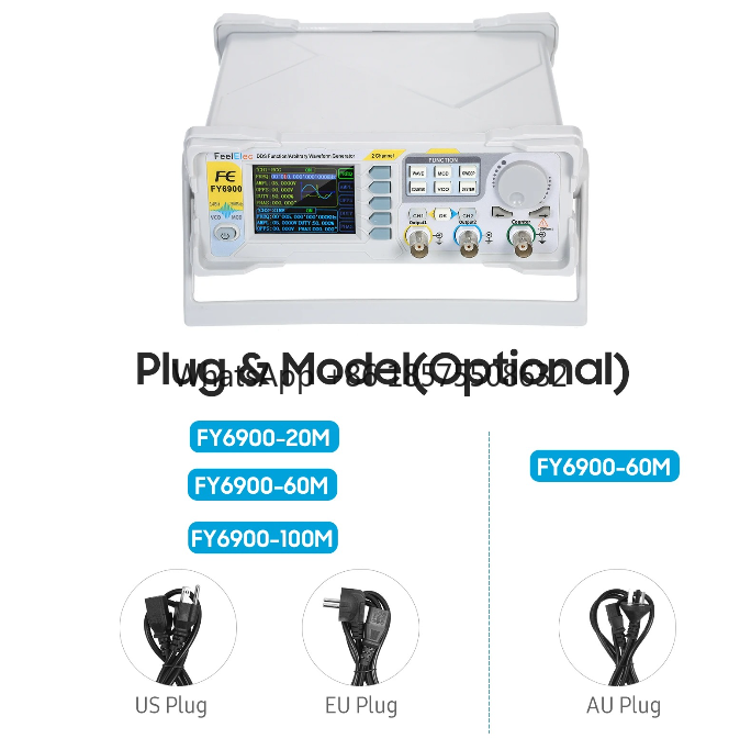 Generator Sinyal Fungsi 60MHz  - Dual Channel Arbitrary Waveform Function Generator 60Mhz ulasan dan harga