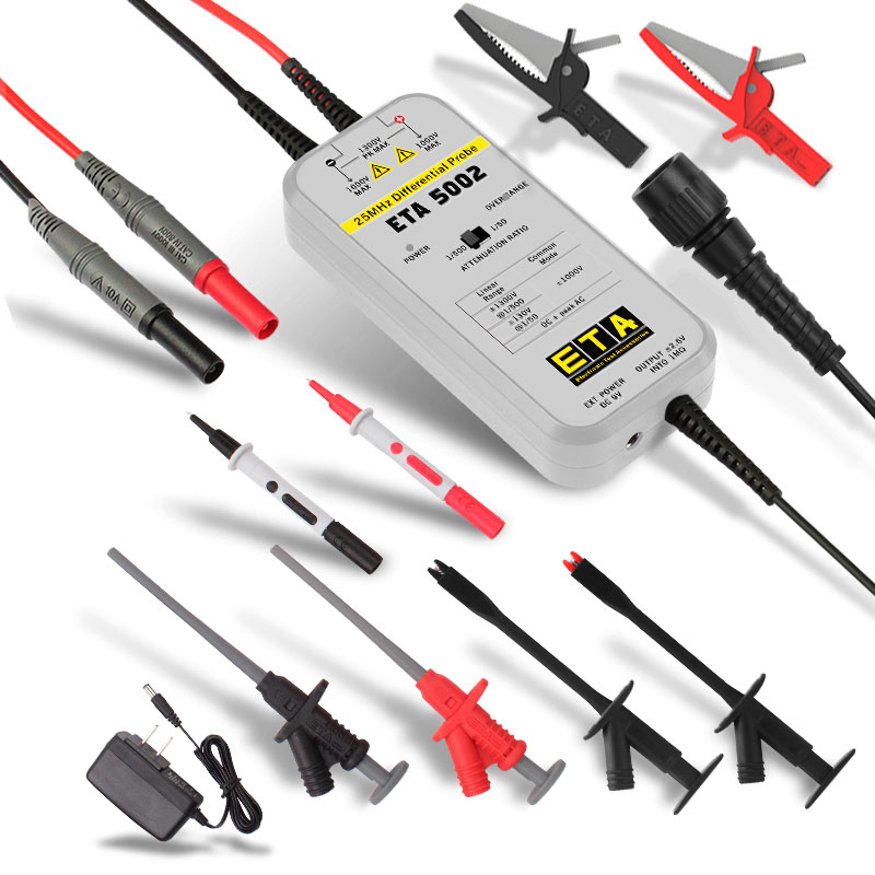 Probe Diferensial Tegangan Tin - High Voltage Differential Probe 100Mhz 1300V ulasan dan harga
